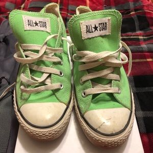 Like Green Converse